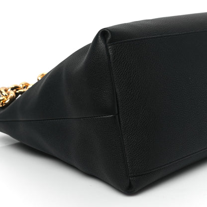 Bottega Veneta Grained Calfskin Saint Germain Tote Black 9 of 11