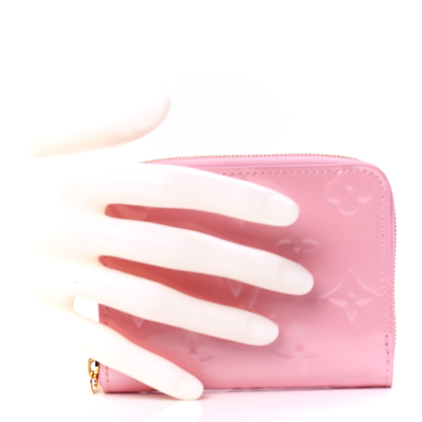 Vernis Valentine's Day Zippy Coin Purse Mochi Pink
