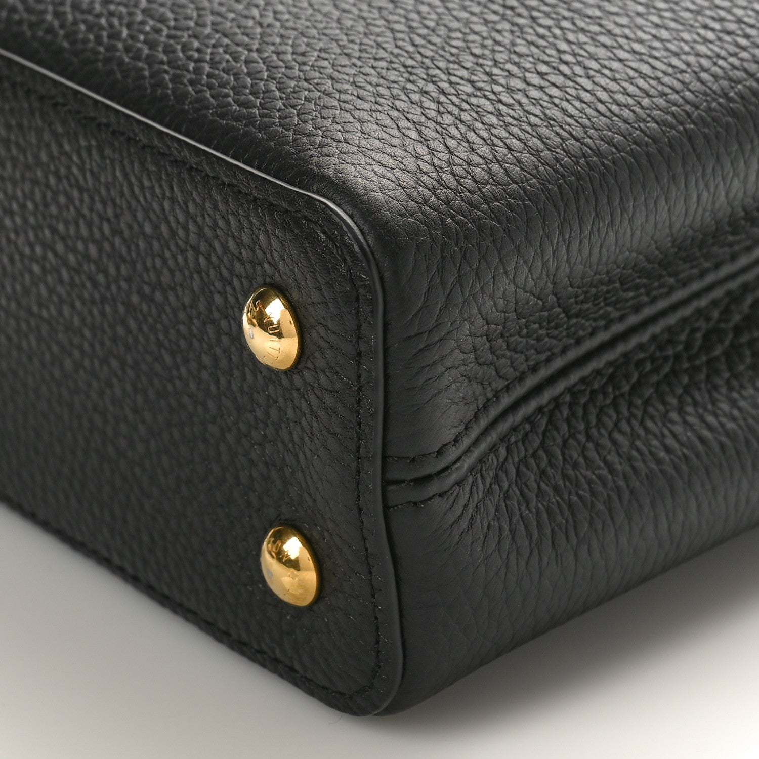 Louis Vuitton Taurillon Snakeskin Mini Capucines Black 8 of 8