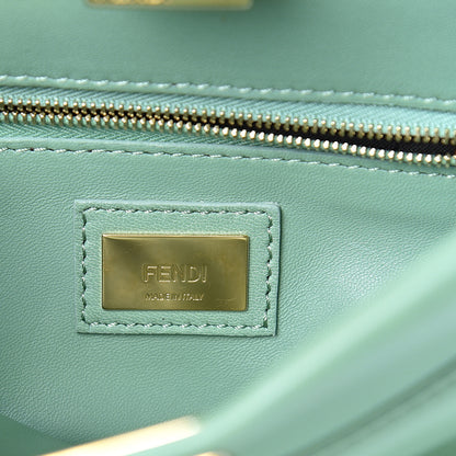 Fendi Nappa Mini Peekaboo Iconic Satchel Menta 7 of 11