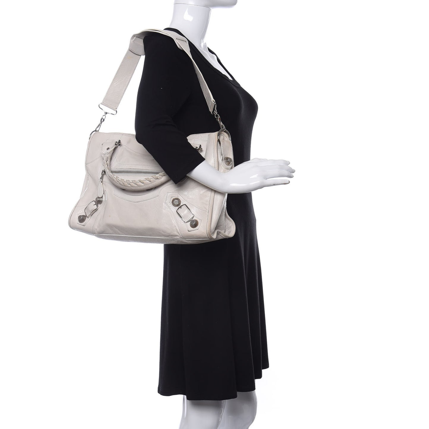 Agneau Giant 21 Rose Gold Hardware City White Light