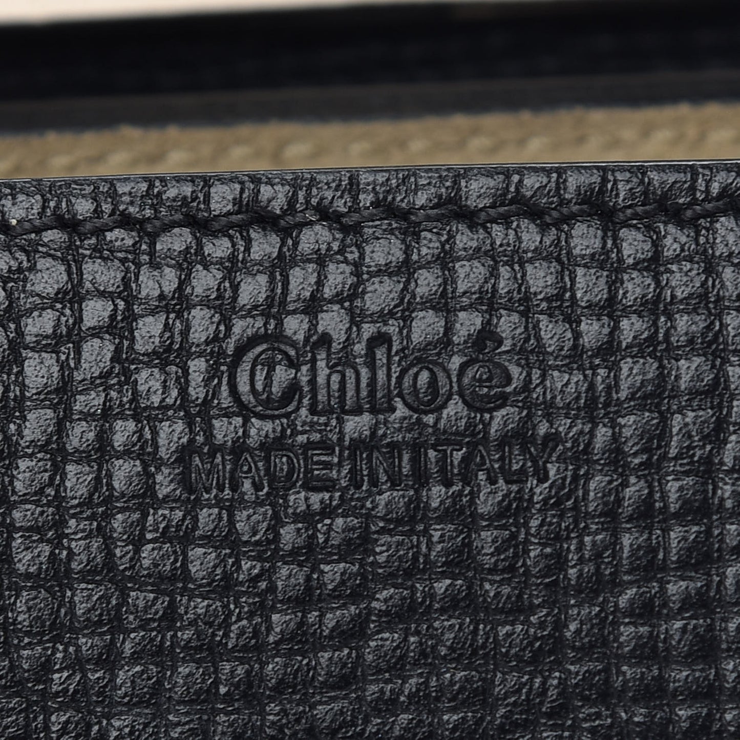 Textured Calfskin Lambskin Nano Drew Shoulder Bag Black