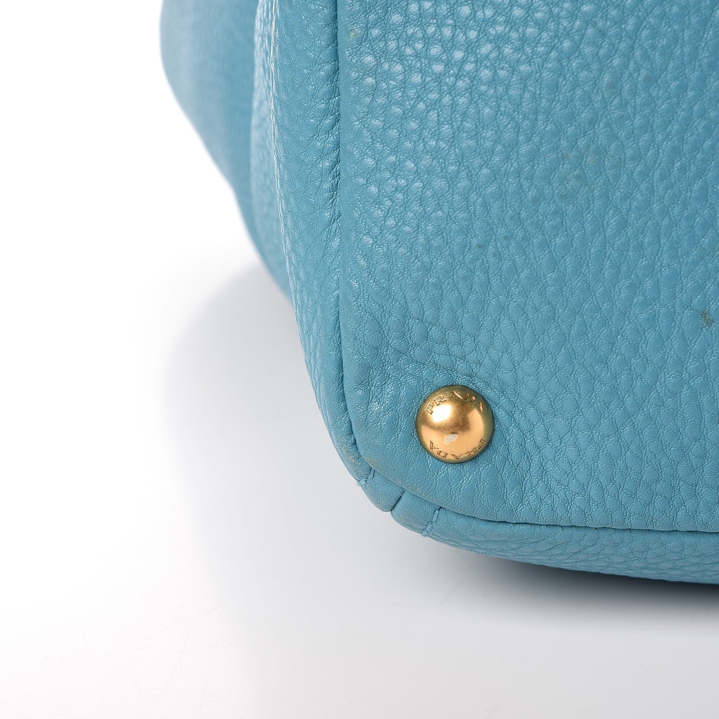 Vitello Daino Side Pocket Shoulder Bag Marine