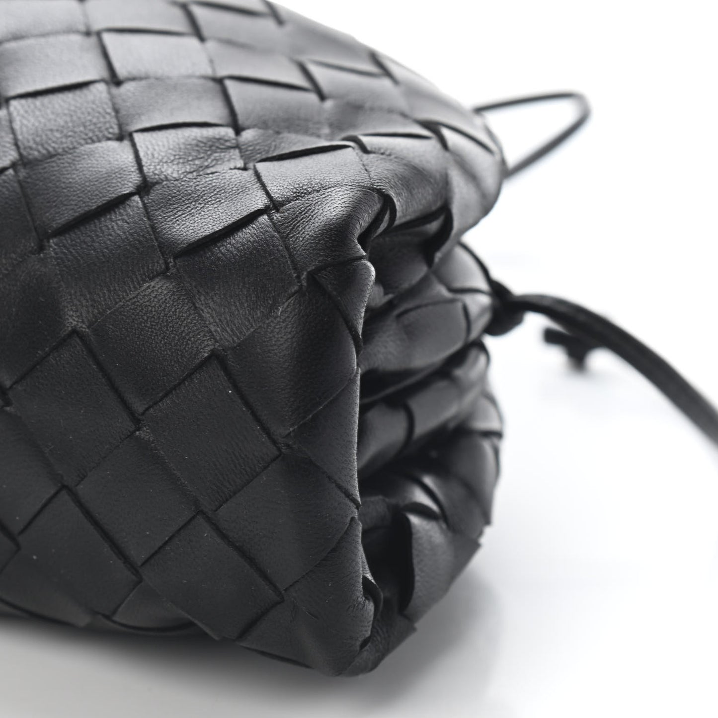 Nappa Intrecciato The Mini Pouch Black