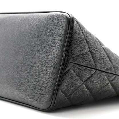 Chanel Caviar Quilted Medallion Tote Black 10 of 12