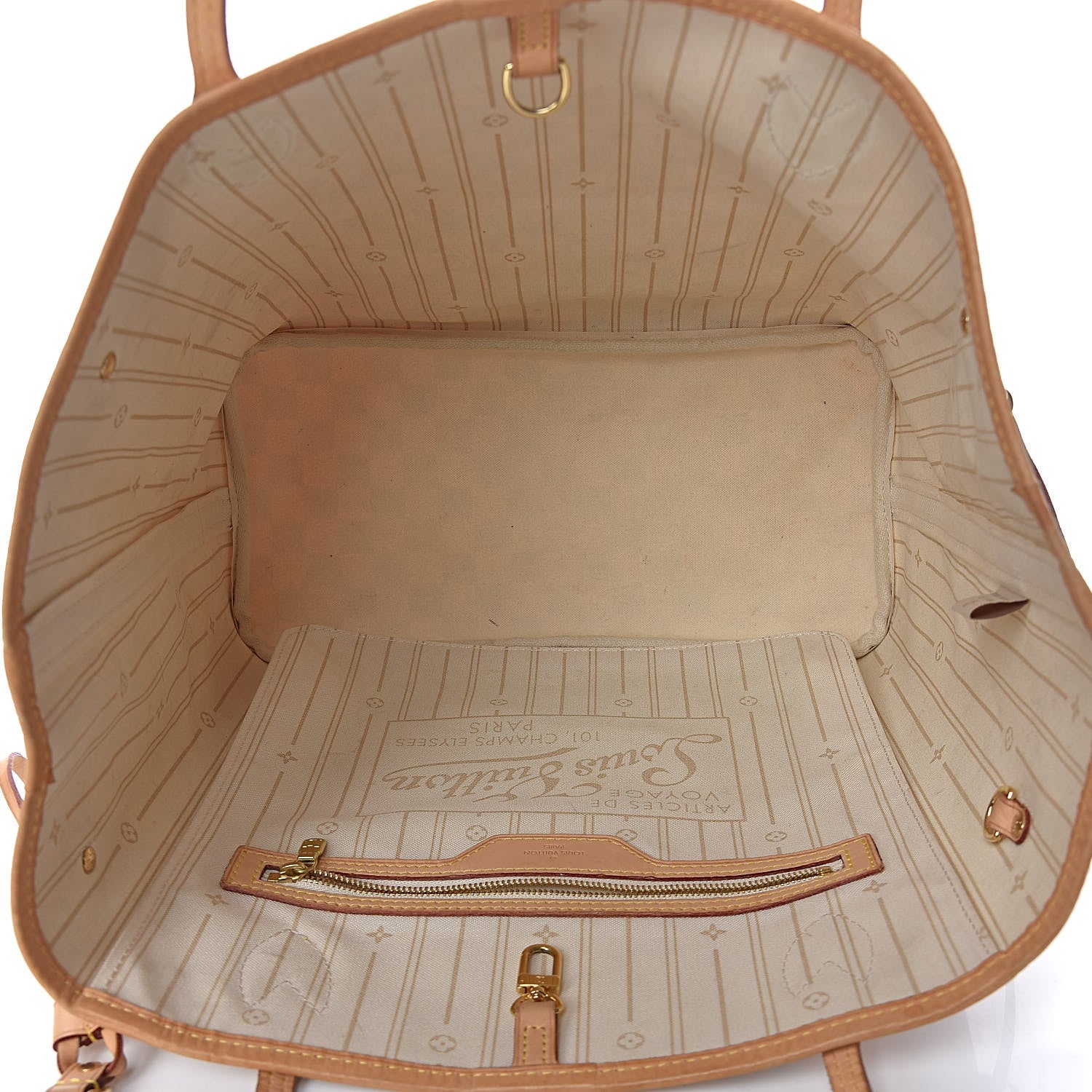 Louis Vuitton Damier Azur Neverfull MM 5 of 13