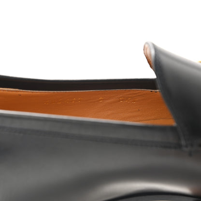 Gucci Calfskin Horsebit Mens Jordaan Loafers 8 Black 8 of 8