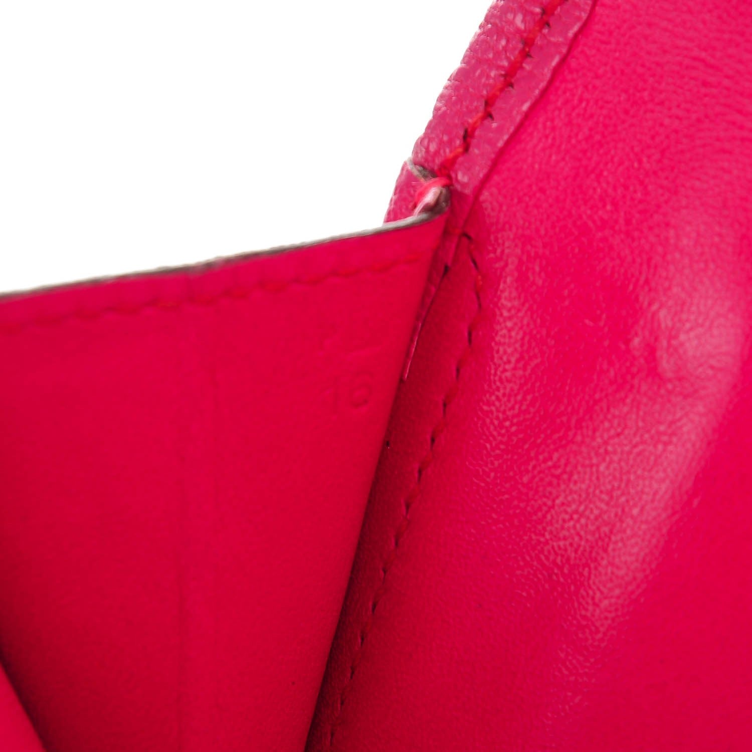 Hermes Chèvre Mysore Jige Elan 29 Clutch Fuchsia 6 of 8