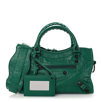 Balenciaga Agneau Classic Hardware Mini City Vert Perroquet 3 of 12