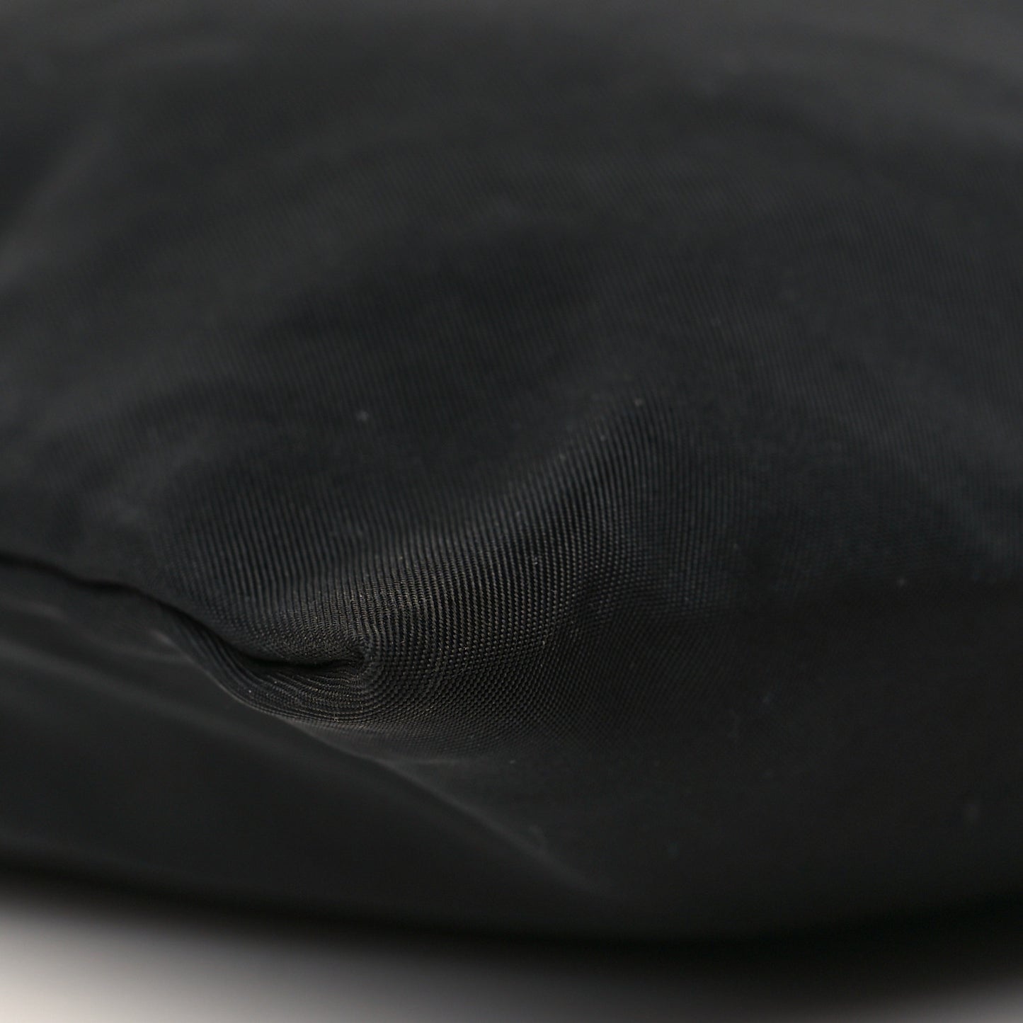 Nylon Vela Flat Messenger Bag Black