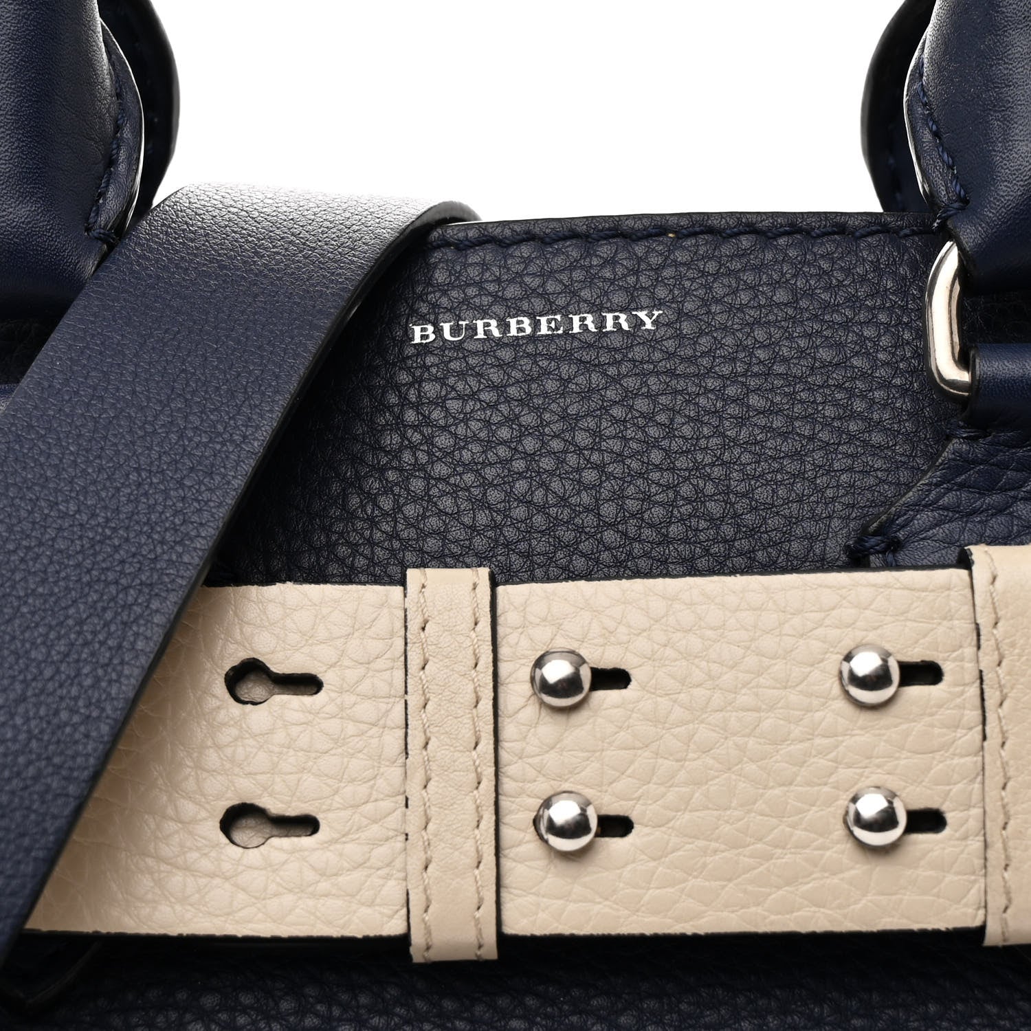 Burberry Soft Grain Calfskin Small Belt Bag Regency Blue 8 of 12