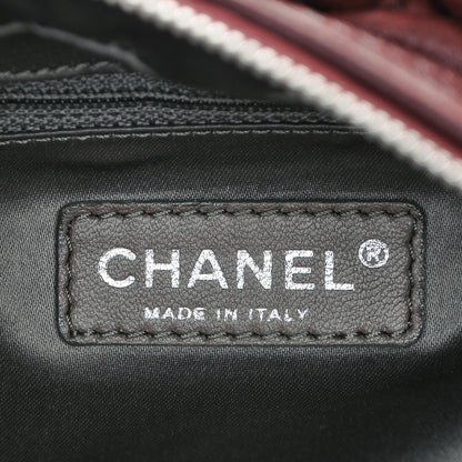 Chanel Calfskin Bubble Quilt Bowler Bordeaux 6 of 7