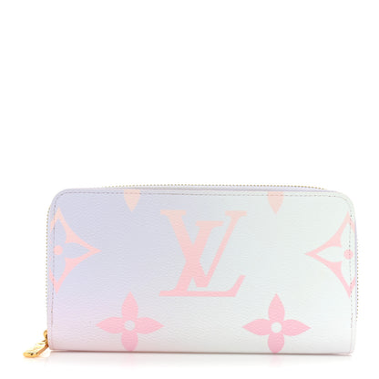 Louis Vuitton Monogram Giant Spring In The City Zippy Wallet Sunrise Pastel 1 of 13