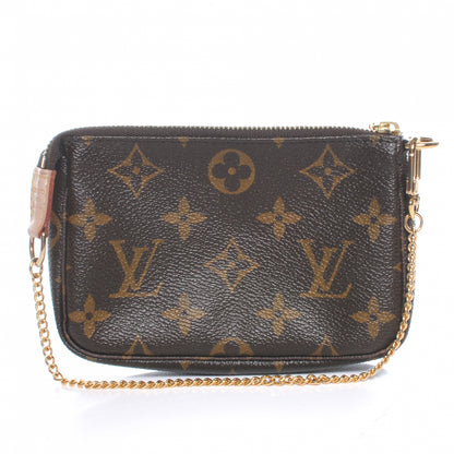 Louis Vuitton Monogram Complice Trunks and Bags Mini Pochette Accessories Beige 3 of 7