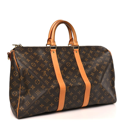 Louis Vuitton Monogram Keepall Bandouliere 45 2 of 9