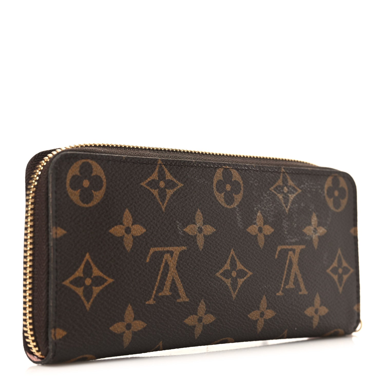Louis Vuitton Monogram Clemence Wallet Rose Ballerine 3 of 8