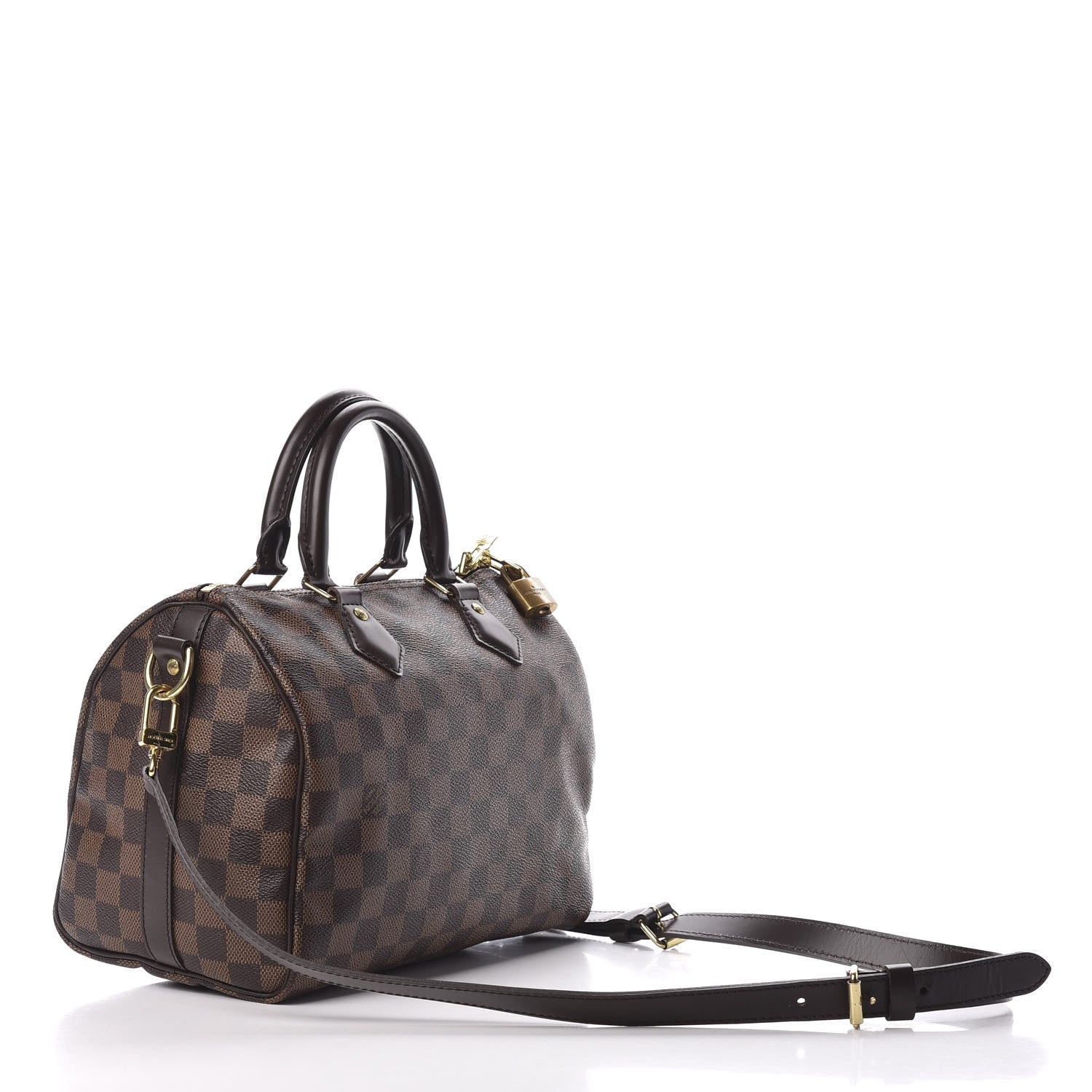 Louis Vuitton Damier Ebene Speedy Bandouliere 25 3 of 8