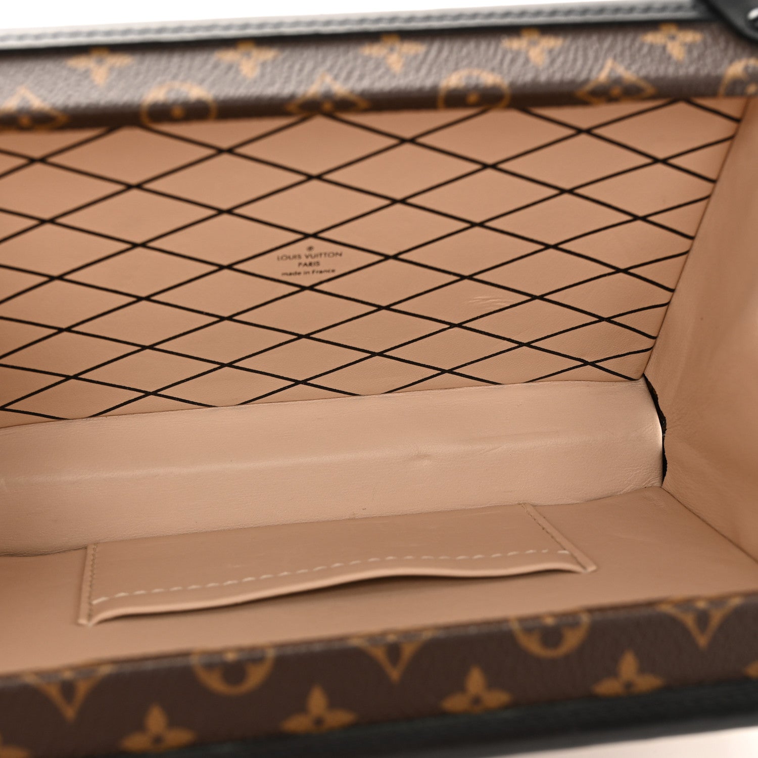 Louis Vuitton Monogram Column Petite Malle Black 5 of 13