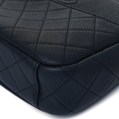 Chanel Caviar Quilted Medium Coco Tassel Camera Case Navy 8 of 8