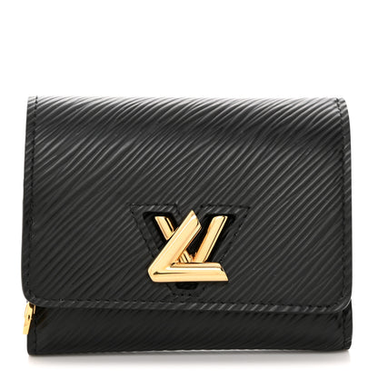 Louis Vuitton Epi Twist Compact Wallet Black 1 of 6