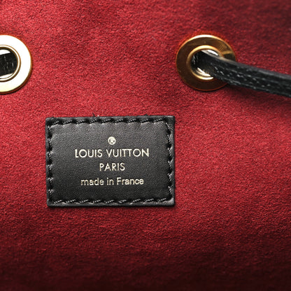 Louis Vuitton Empreinte Monogram Giant Neonoe MM Black Beige 7 of 10