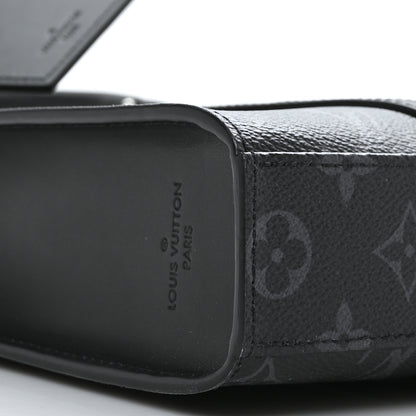 Louis Vuitton Monogram Eclipse Sac Plat Cross 7 of 8