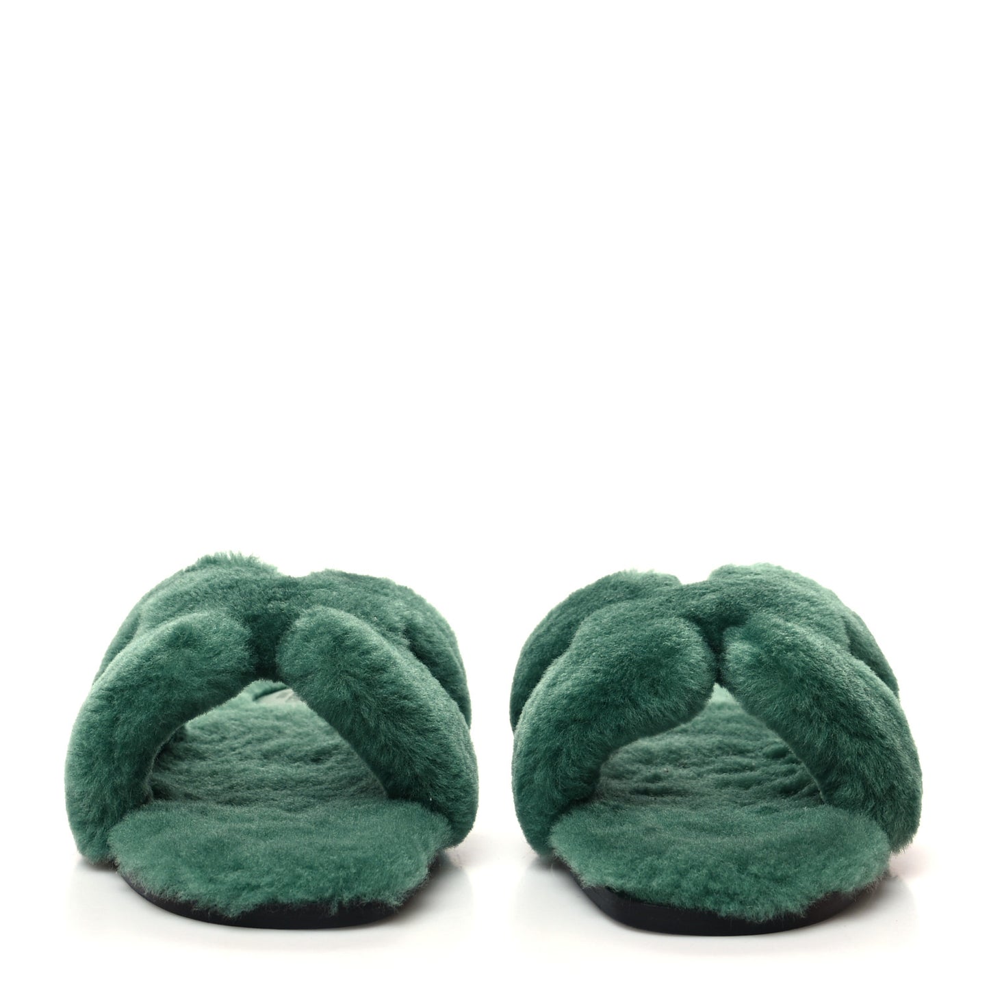 Woolskin Oran Sandals 37 Vert Anglais