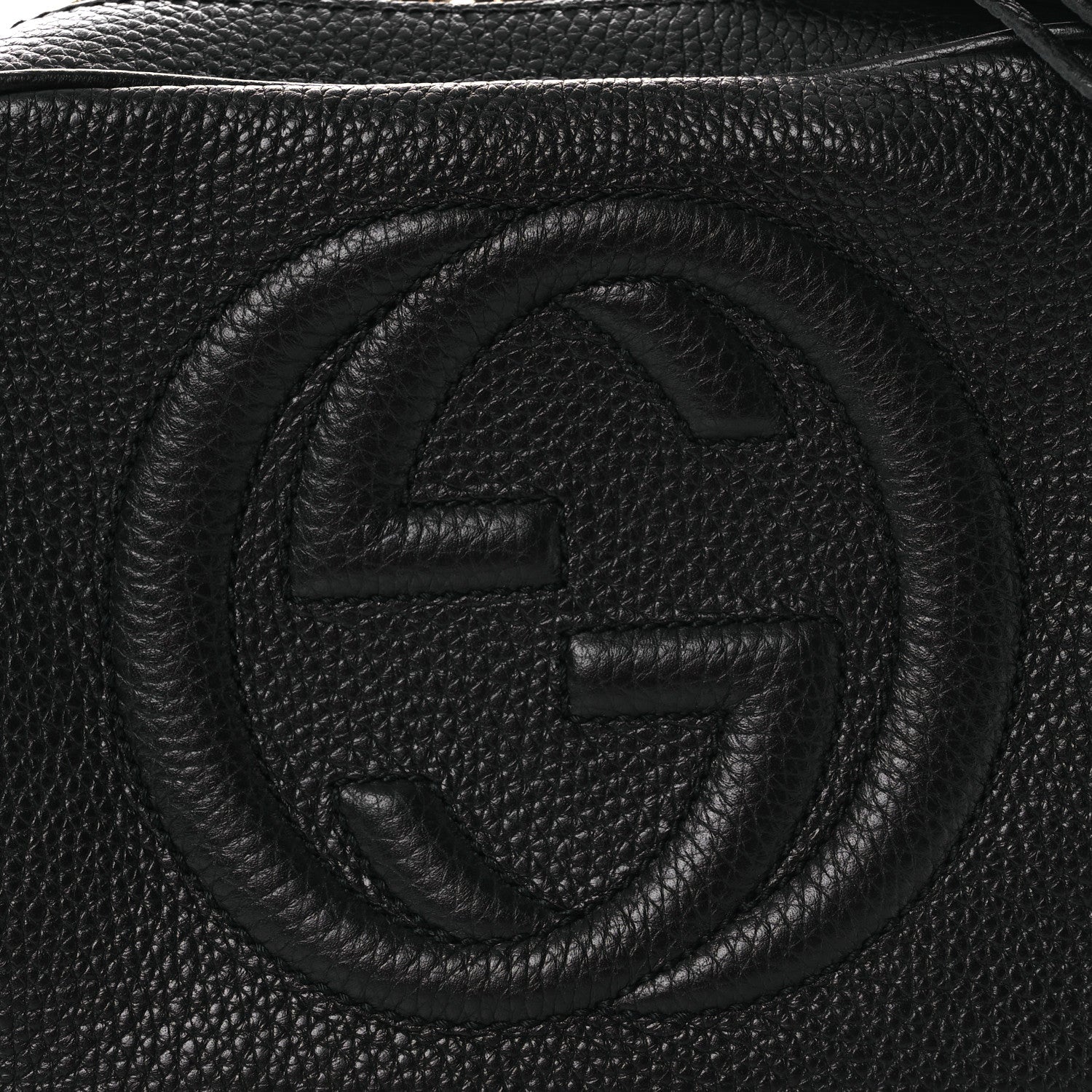 Gucci Pebbled Calfskin Small Soho Disco Bag Black 8 of 11