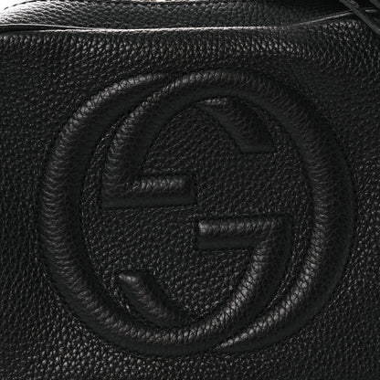 Gucci Pebbled Calfskin Small Soho Disco Bag Black 8 of 11