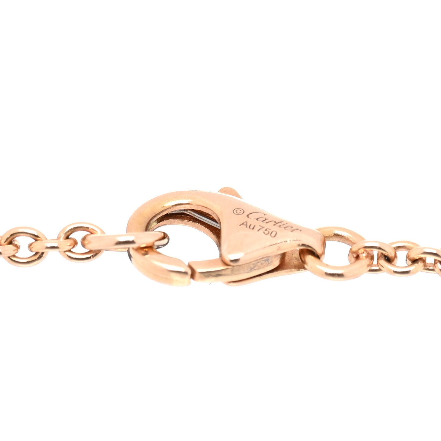 18K Pink Gold Interlocking LOVE Bracelet