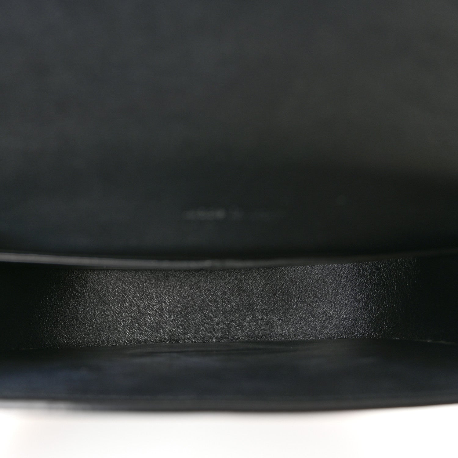 Celine Grained Calfskin Compact Trotteur Black 5 of 10