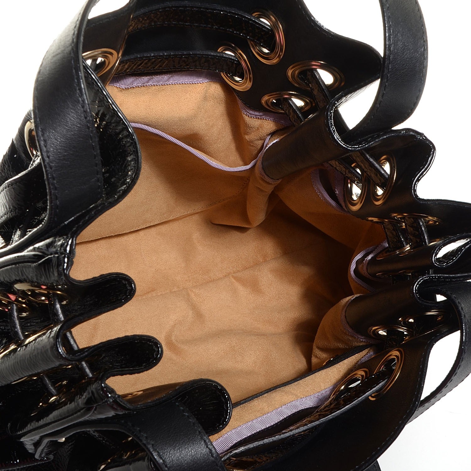 Jimmy Choo Crushed Patent Ramona Black 5 of 8