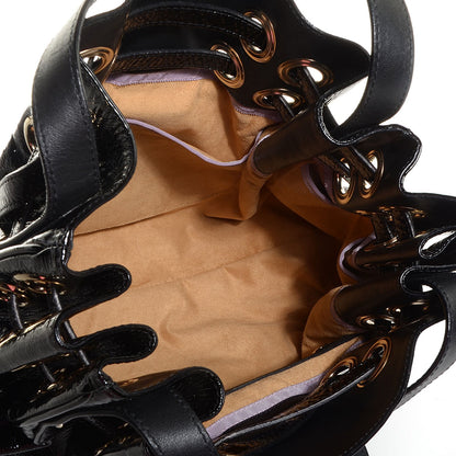 Jimmy Choo Crushed Patent Ramona Black 5 of 8