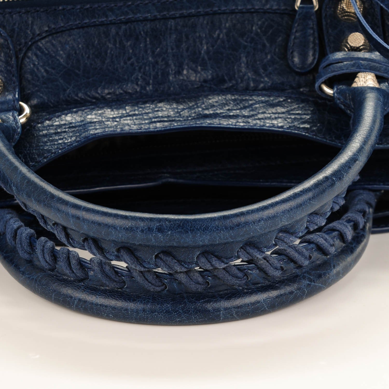 Balenciaga Agneau Giant 12 Silver Hardware City Bleu Mineral Light Bleu Mineral 5 of 8