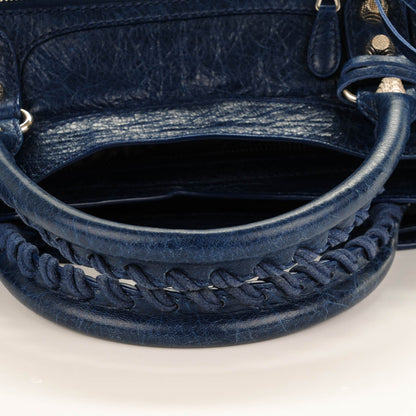 Balenciaga Agneau Giant 12 Silver Hardware City Bleu Mineral Light Bleu Mineral 5 of 8