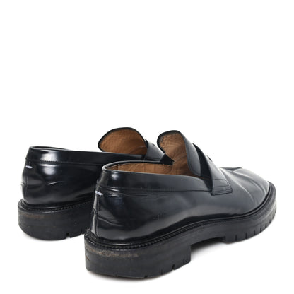 Maison Margiela Brushed Calfskin Tabi Mens Loafers 44 Black 5 of 10