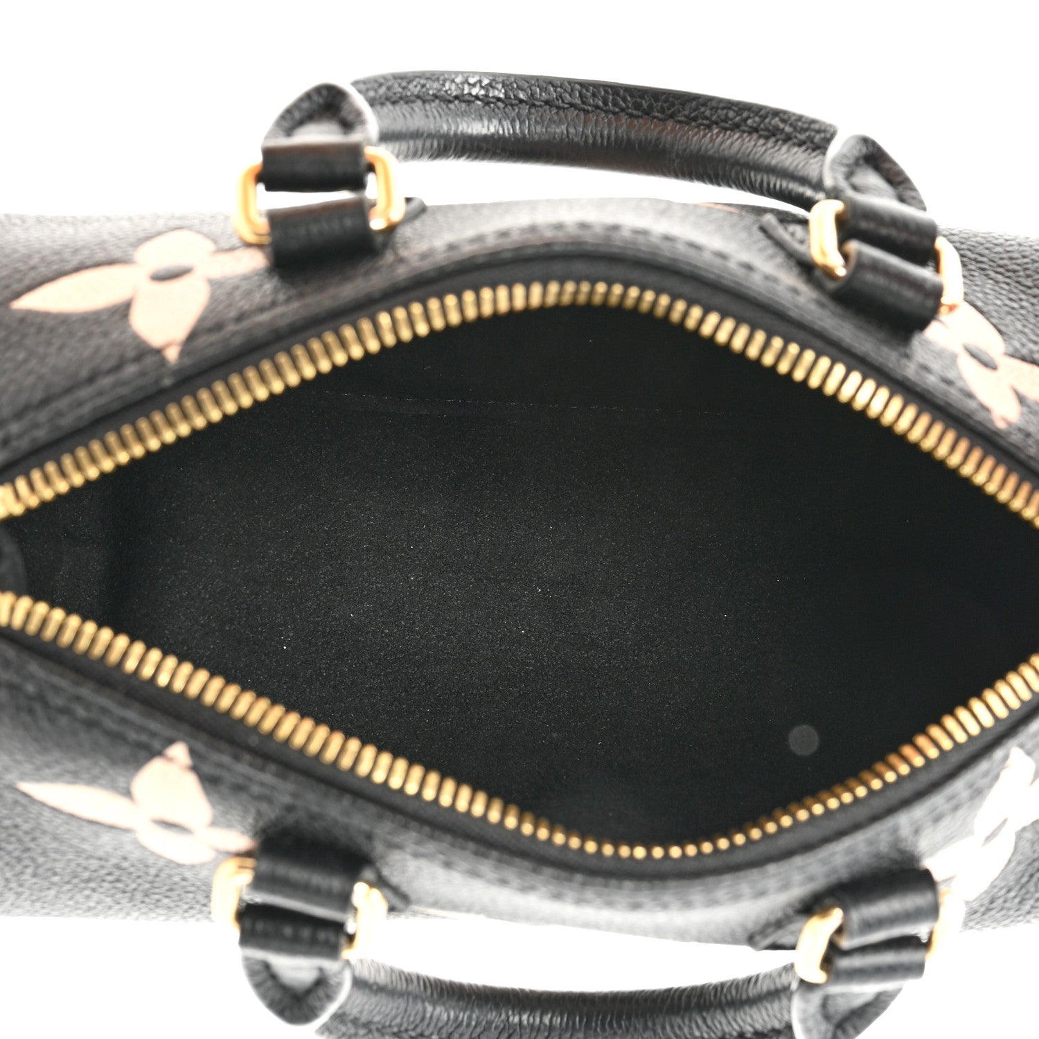 Louis Vuitton Empreinte Monogram Giant Papillon BB Black Beige 5 of 11