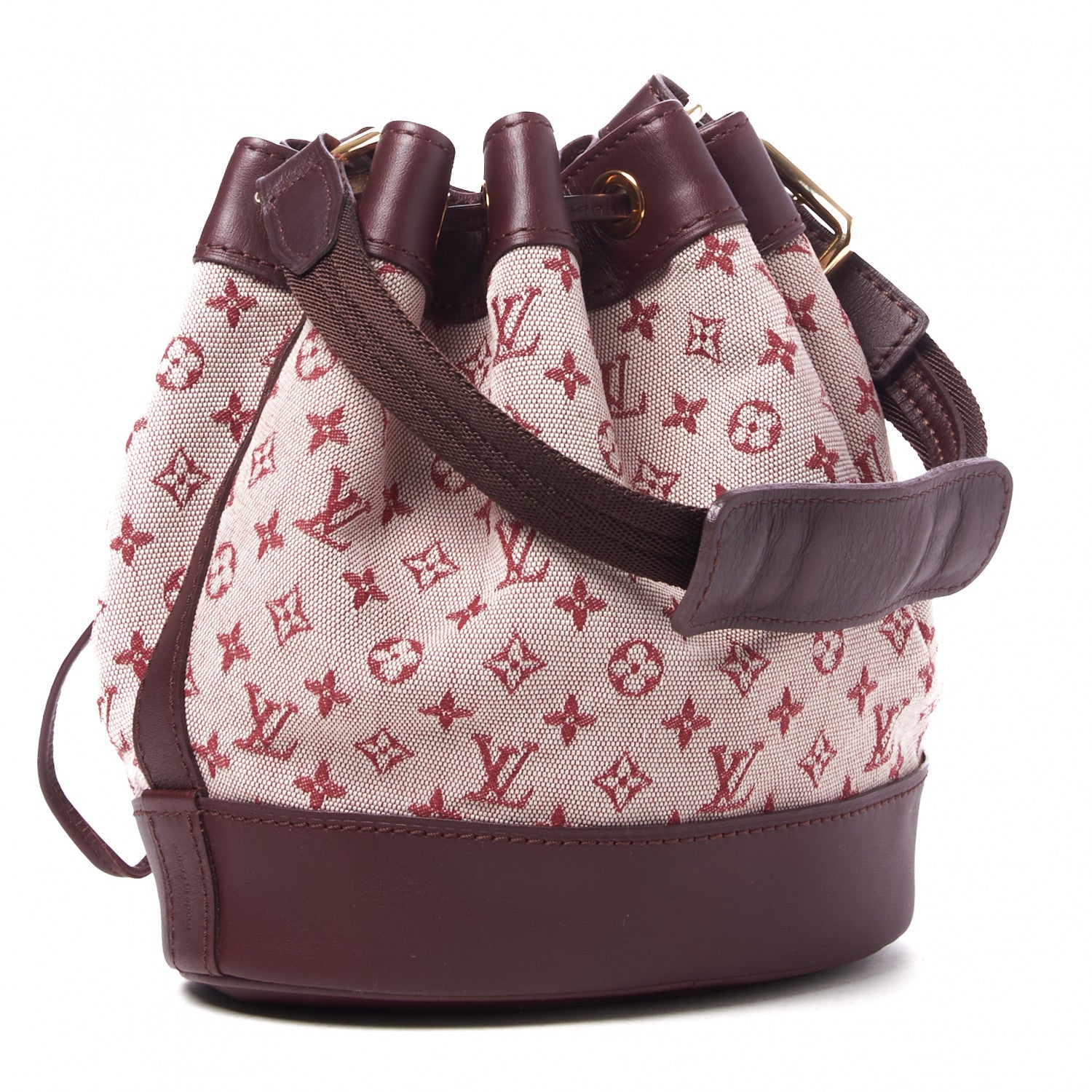 Louis Vuitton Mini Lin Monogram Noelie Cherry 2 of 7