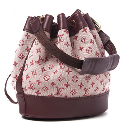 Louis Vuitton Mini Lin Monogram Noelie Cherry 2 of 7