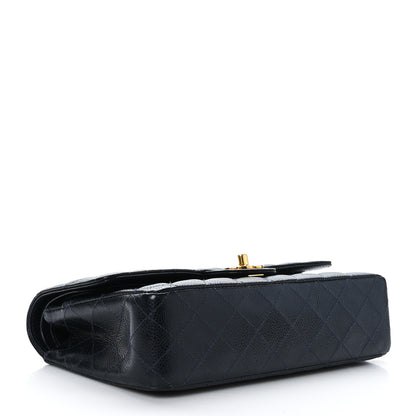 Chanel Caviar Quilted Medium Double Flap Navy 4 of 9