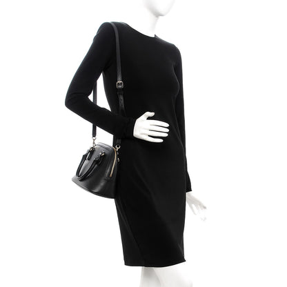 Gucci Dollar Calfskin Small GG Charm Dome Bag Black 2 of 7