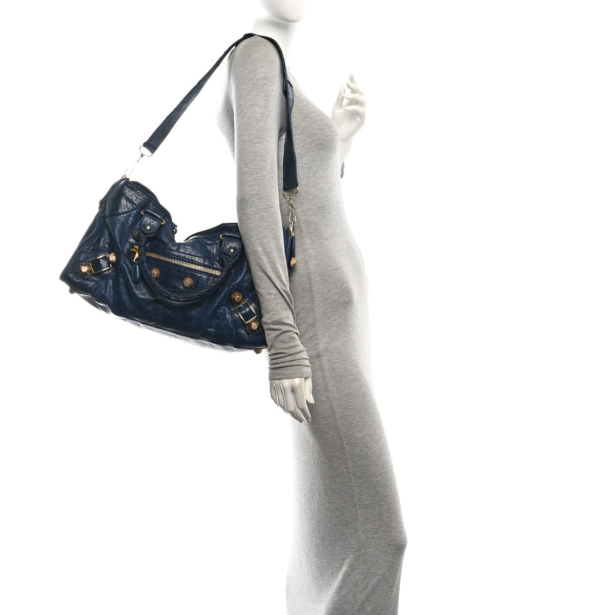 Agneau Giant 21 Rose Gold Hardware Part Time Dark Night