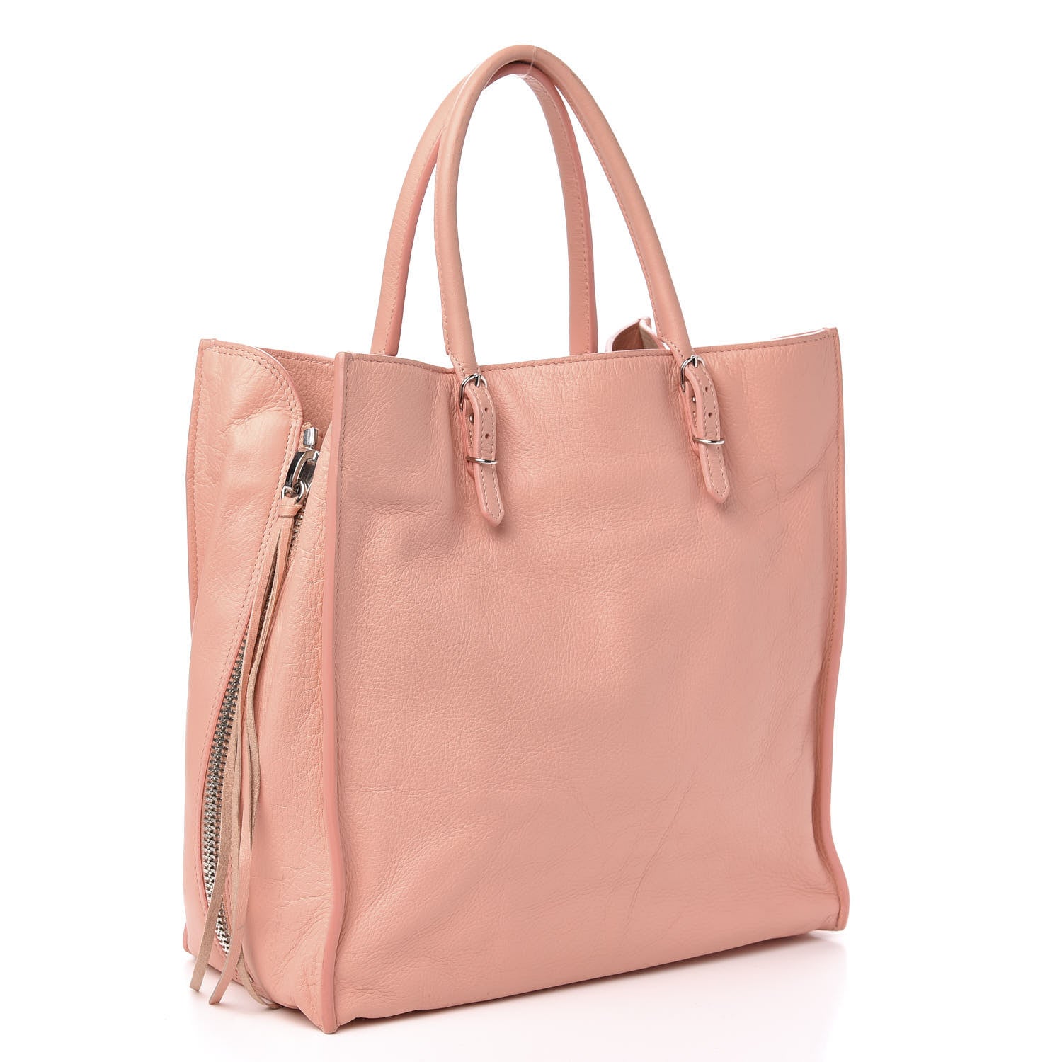 Balenciaga Veau Papier A5 Zip Around Tote Vieux Rose 3 of 11