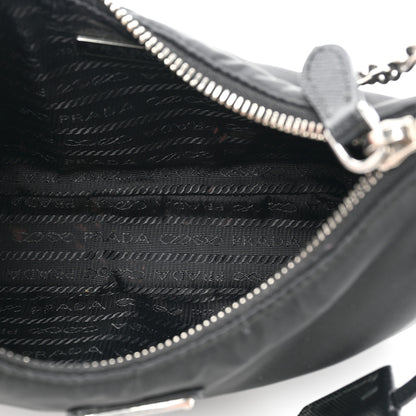 Prada Nylon Re-Edition 2005 Shoulder Bag Black 5 of 13