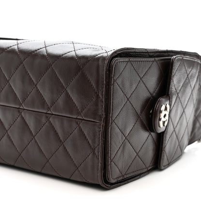 Chanel Caviar Quilted Small Chanel 25 Handbag Dark Brown 9 of 9