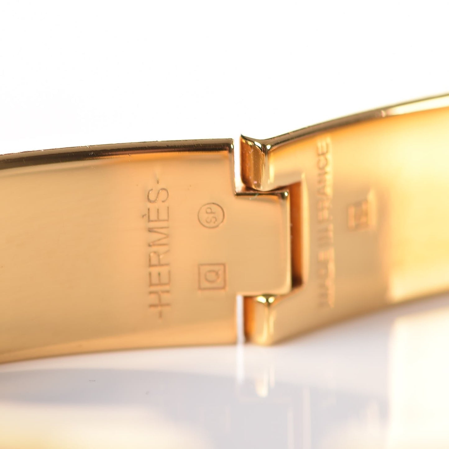 Enamel Narrow Clic Clac H Bracelet PM Bleu Royal