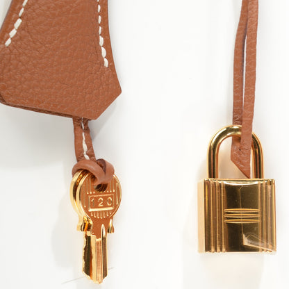 Hermes Togo Birkin 40 Gold 17 of 17