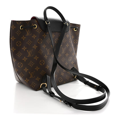 Louis Vuitton Monogram Montsouris PM Black 3 of 9