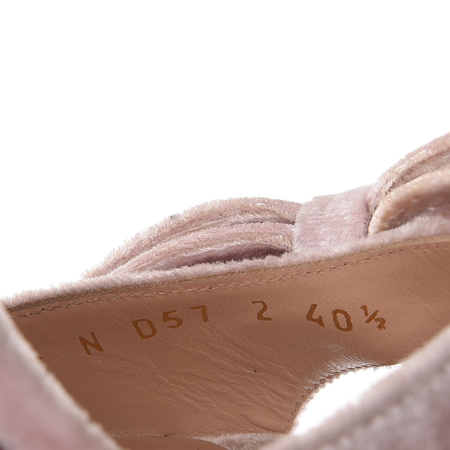 Valentino Garavani Velvet Bow Sandals 40.5 Loto 8 of 15