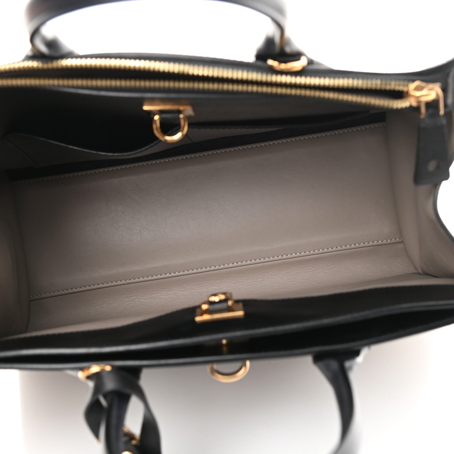 Louis Vuitton Calfskin City Steamer MM Gris Black 5 of 16